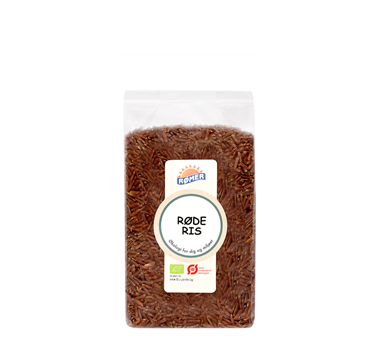 Røde Ris 500 g. Økologisk